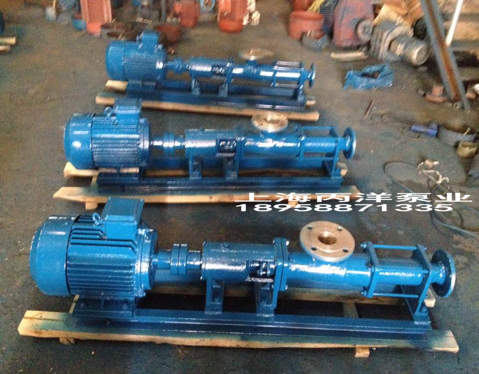 G型螺桿泵廠家，單螺桿泵，浙江螺桿泵廠家，上海螺桿泵廠家